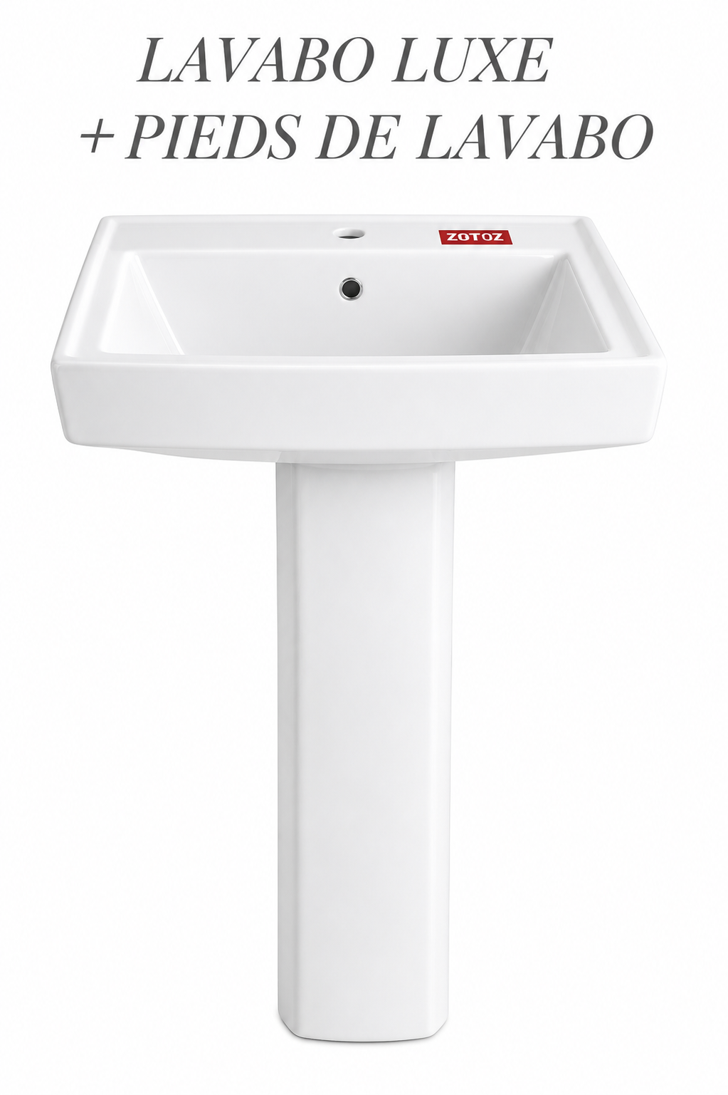 Lavabo Luxe sur Colonne ZOTOZ