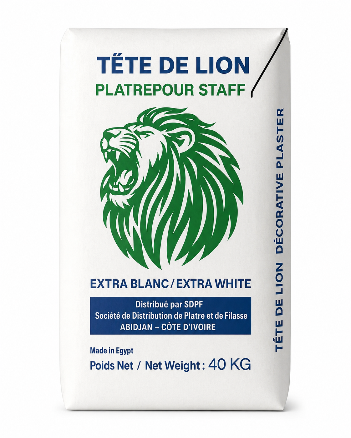 Plâtre pour Staff Tête de Lion